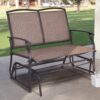 Costway Patio Glider Rocking Bench Double 2 Person Chair Loveseat Armchair Backyard OP70517 1