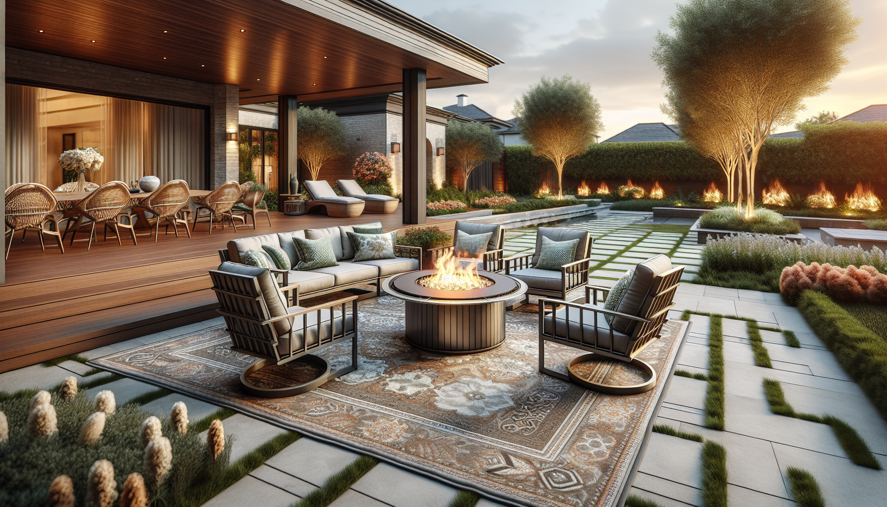 luxe patio furniture